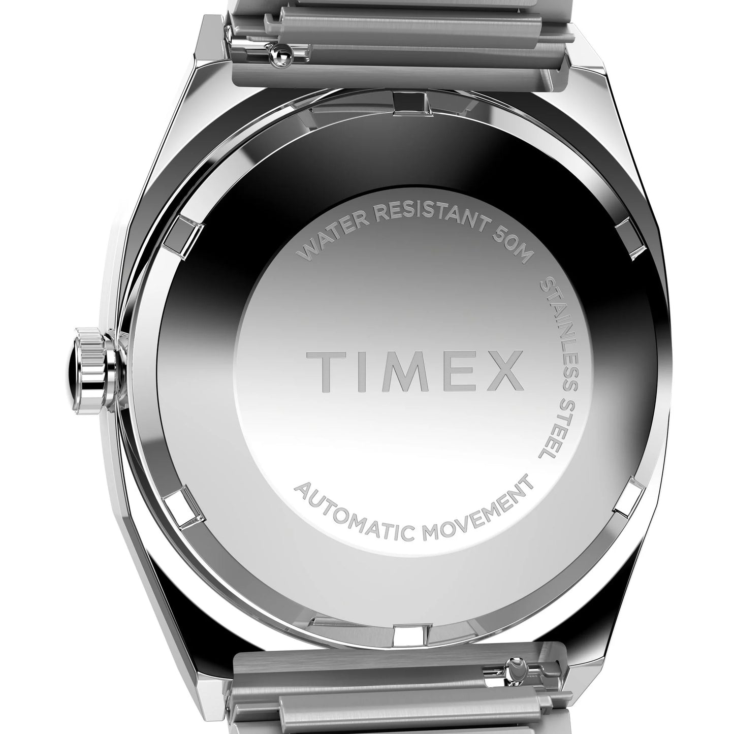 Timex E Line Automatic 34mm Watch Tiffany Blue Timex Q Square Dial Automatic Men Watch - TW2Y07300UJ