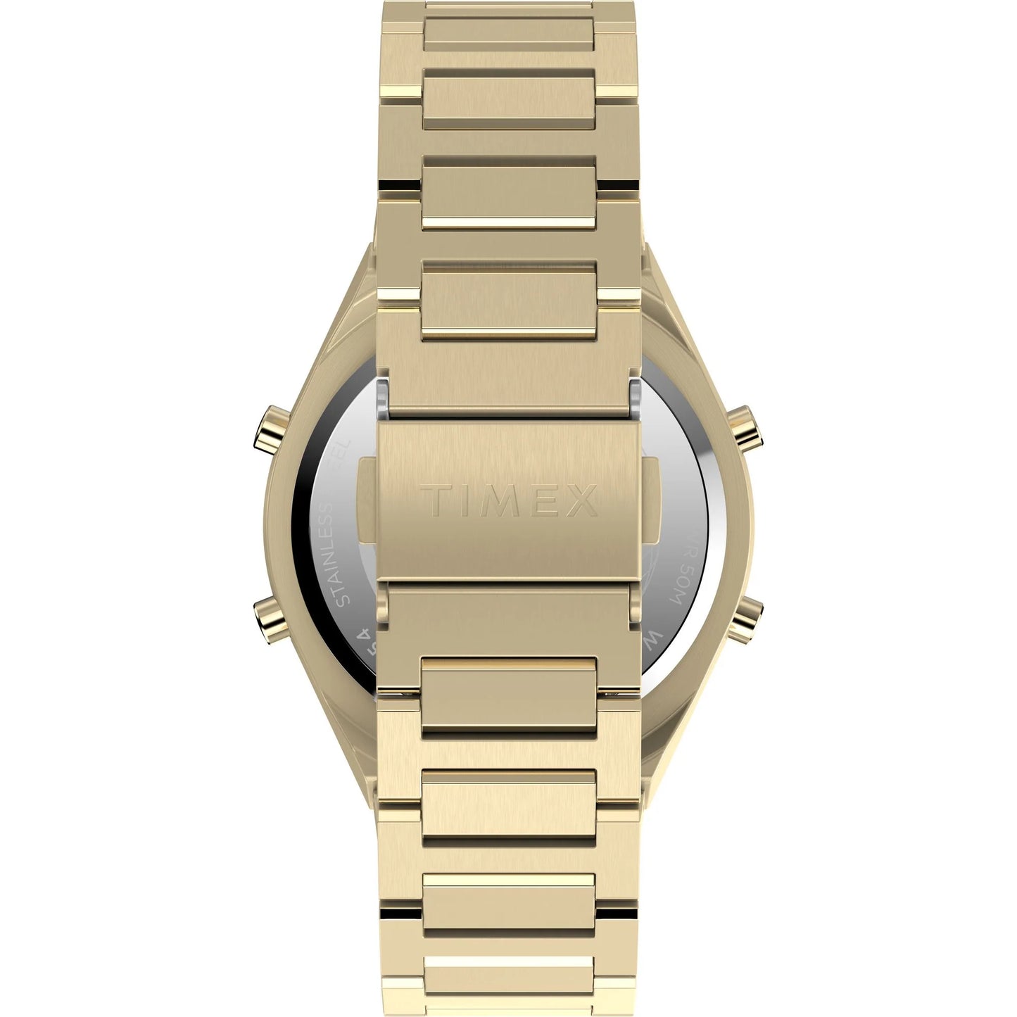 Q Timex Grey Round Dial Digital Men's Watch - TW2Y09700UJ