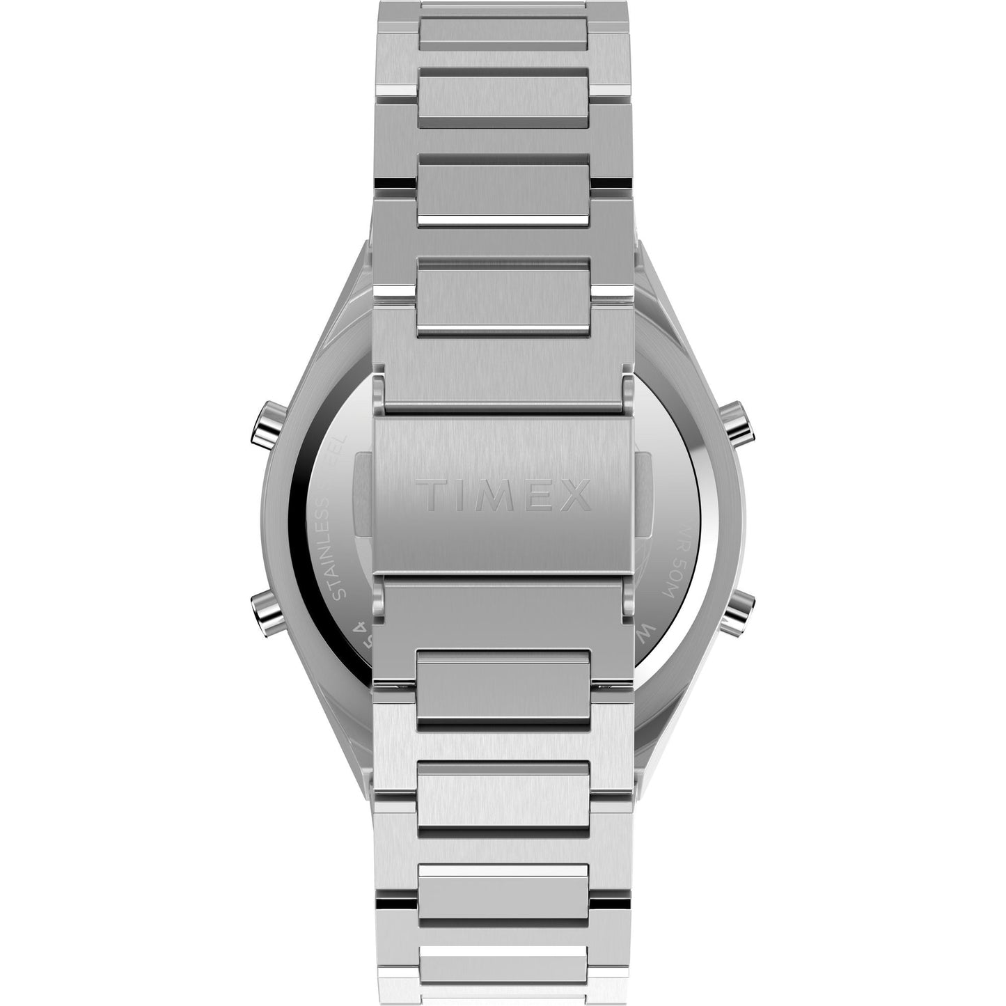 Q Timex Grey Round Dial Digital Men's Watch - TW2Y09800UJ