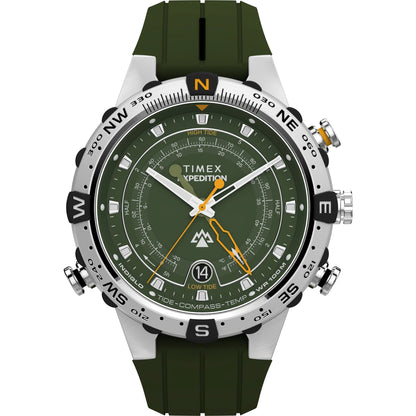 TIMEX Tide/Temp/Compass Green Round Dial Analog Men's Watch - TW2Y14400UJ