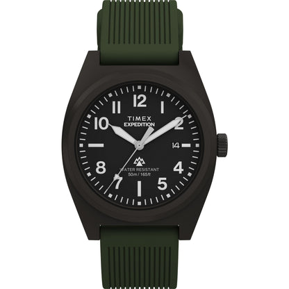 TIMEX Capstone Black Round Dial Analog Men's Watch - TW2Y18000UJ