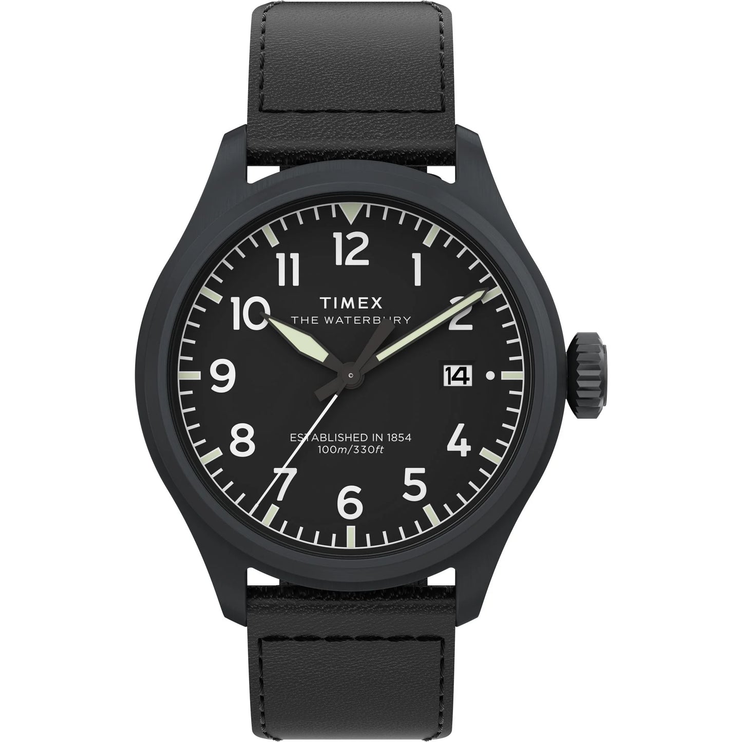 TIMEX Waterbury Traditional Black Round Dial Analog Men's Watch - TW2Y18900UJ