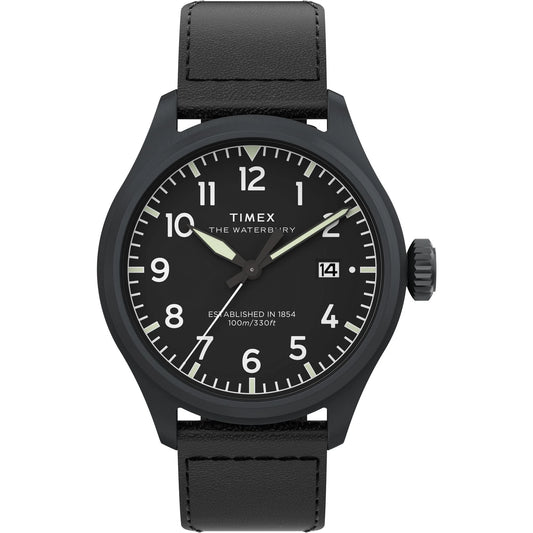 TIMEX Waterbury Traditional Black Round Dial Analog Men's Watch - TW2Y18900UJ
