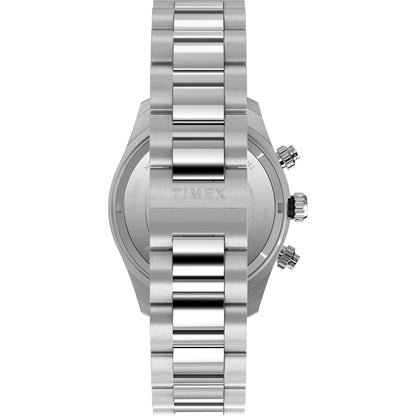 TIMEX Waterbury Silver-Tone Round Dial Analog Men's Watch - TW2Y19200UJ