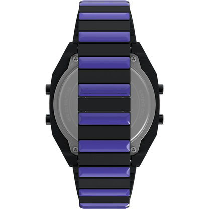 Timex x Wednesday T80 36mm Stainless Steel Expansion Band Watch - TW2Y19500X6