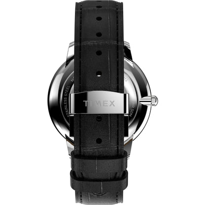 TIMEX Waterbury Black Round Dial Analog Men's Watch - TW2Y23200UJ