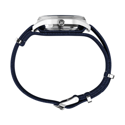 TIMEX Marlin Jet Blue Round Dial Mechanical Automatic Men's Watch - TW2Y24500UJ