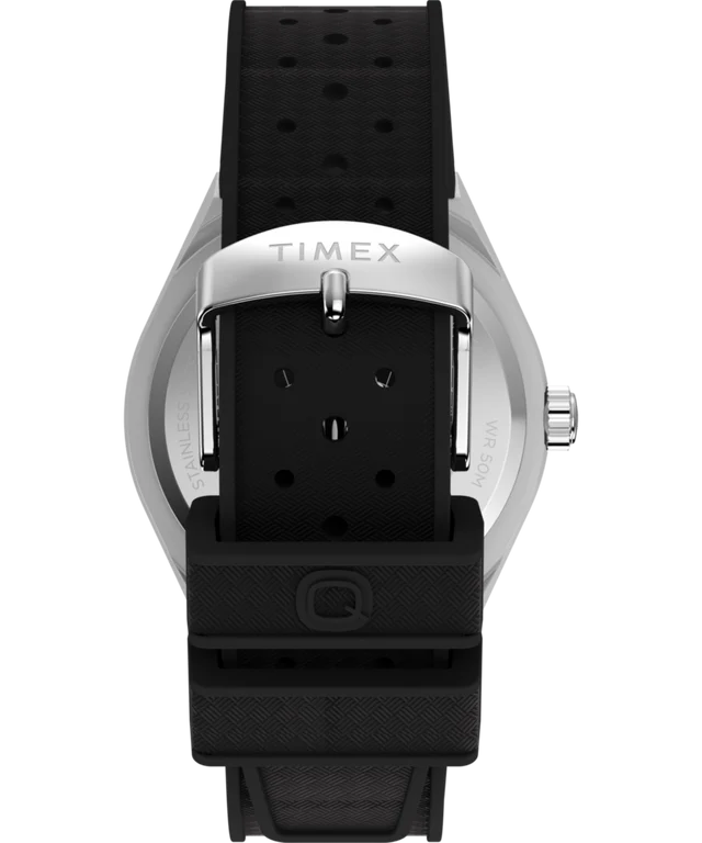 Q Timex Continental GMT 39mm Synthetic Rubber Watch TW2Y24900