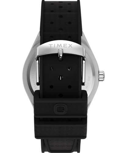 Q Timex Continental GMT 39mm Synthetic Rubber Watch TW2Y24900