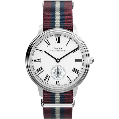 TIMEX Waterbury Silver-Tone Round Dial Analog Men's Watch - TW2Y27600UJ