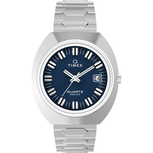 TIMEX Reissue Blue Tonneau Dial Analog Men's Watch - TW2Y33100IK