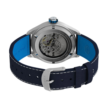 TIMEX Waterbury Traditional Blue Round Dial Mechanical Automatic Men's Watch - TW2Y38800X6