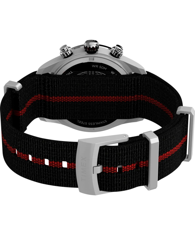 Waterbury Heritage Chronograph 39mm Fabric Strap Watch TW2Y38900