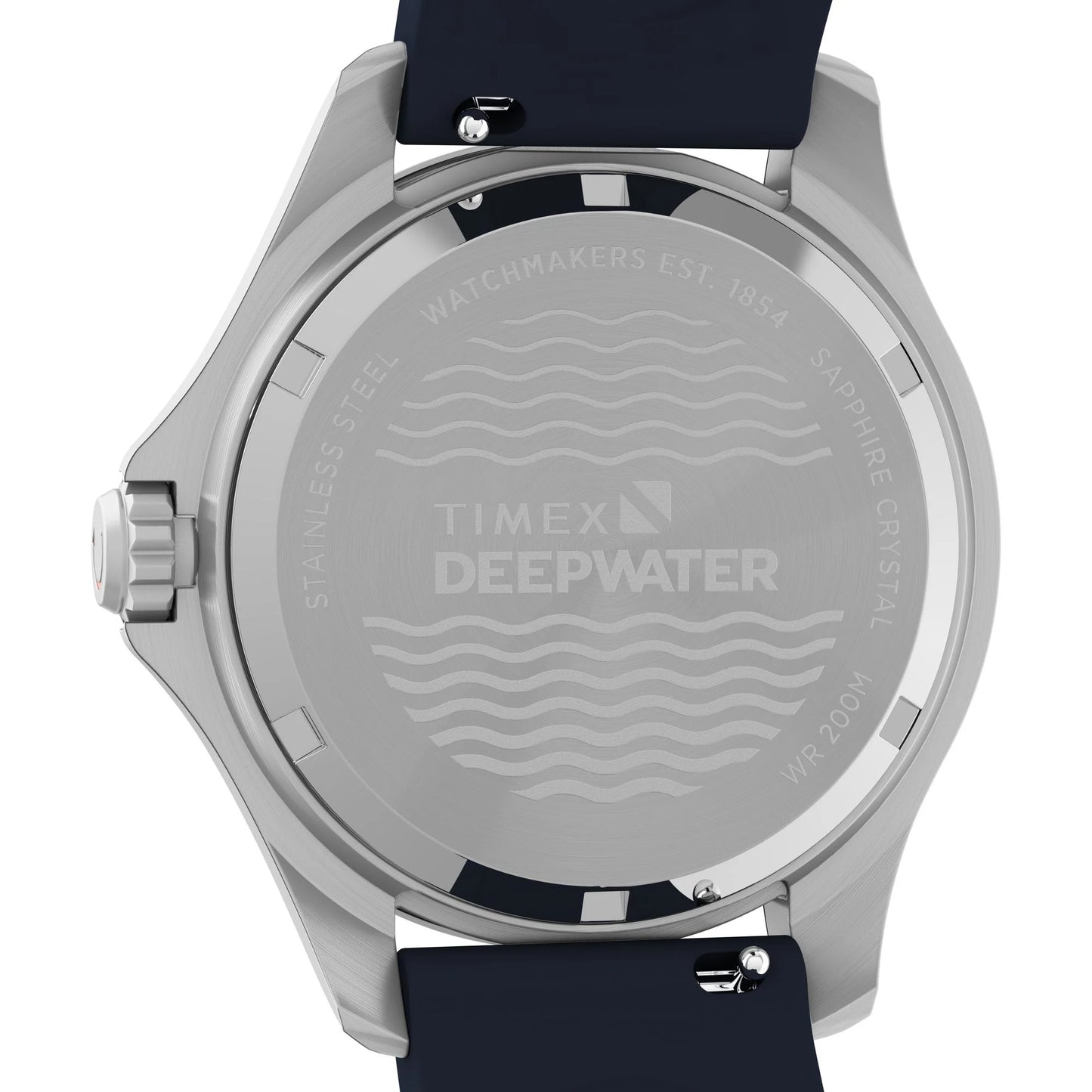 TIMEX Deep Water Meridian Blue Round Dial Analog Unisex's Watch - TW2Y40300UJ
