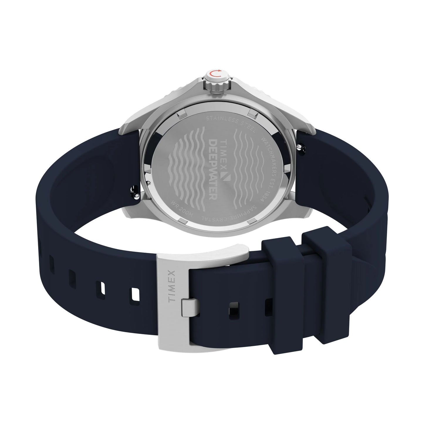 TIMEX Deep Water Meridian Blue Round Dial Analog Unisex's Watch - TW2Y40300UJ