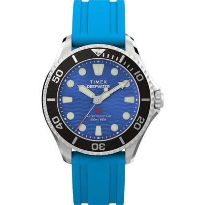TIMEX Deep Water Meridian Blue Round Dial Analog Unisex's Watch - TW2Y40400UJ