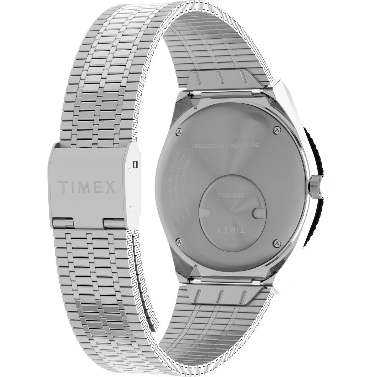 Timex x seconde/seconde/ 38mm Stainless Steel Bracelet Watch - TW2Y48100X6