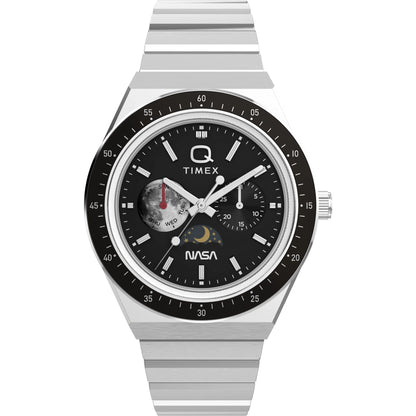 Q Timex NASA 40mm Stainless Steel Bracelet Watch - TW2Y56700UJ