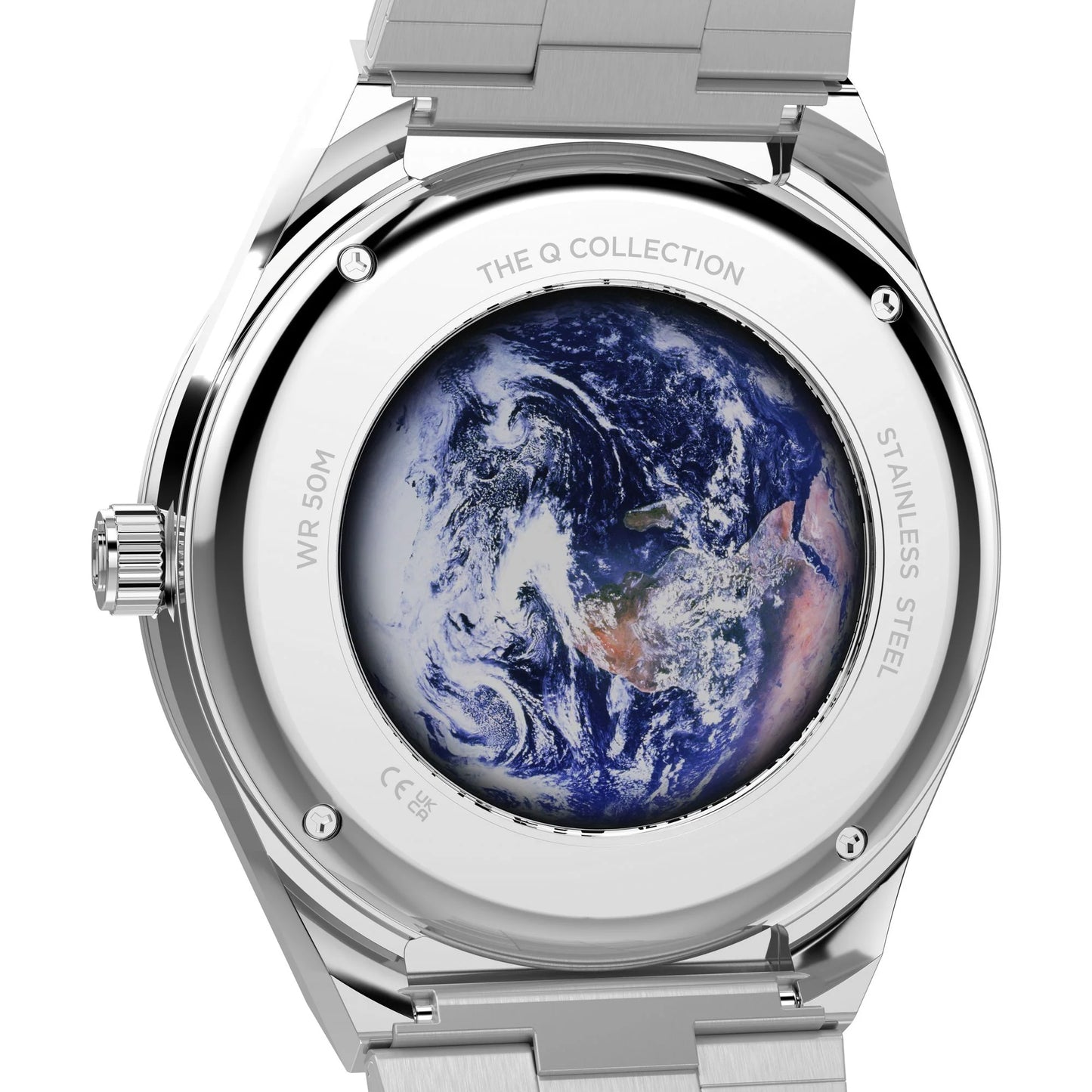 Q Timex NASA 40mm Stainless Steel Bracelet Watch - TW2Y56700UJ