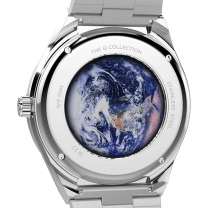 Q Timex NASA 40mm Stainless Steel Bracelet Watch - TW2Y56700UJ