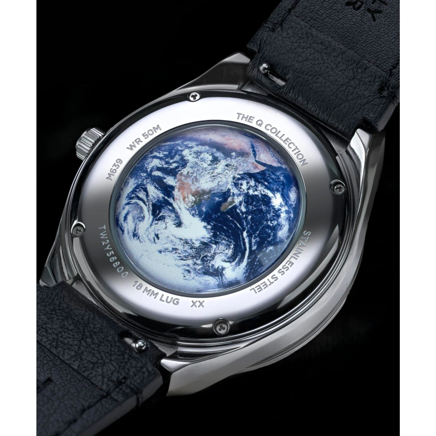 Q Timex NASA 40mm Leather Strap Watch - TW2Y56800UJ
