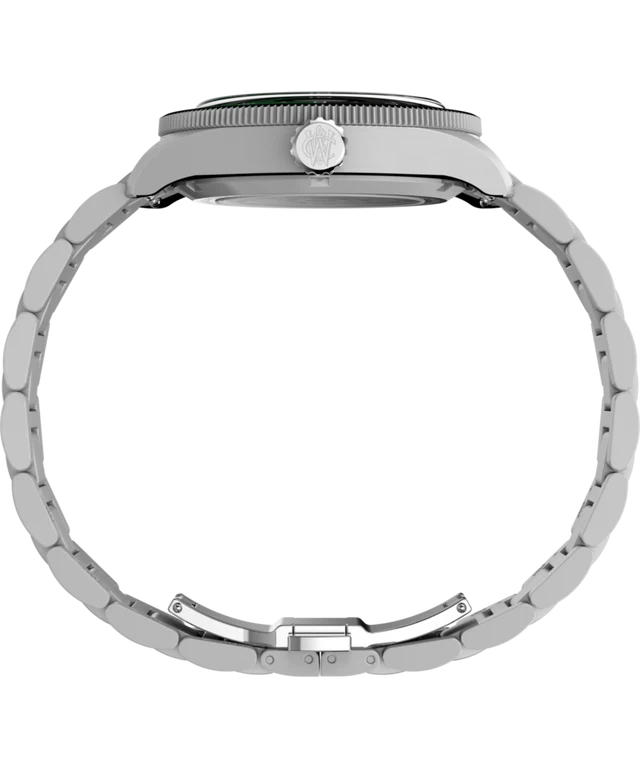 Waterbury Heritage Automatic GMT 41.5mm Stainless Steel Bracelet Watch TW2Y60800