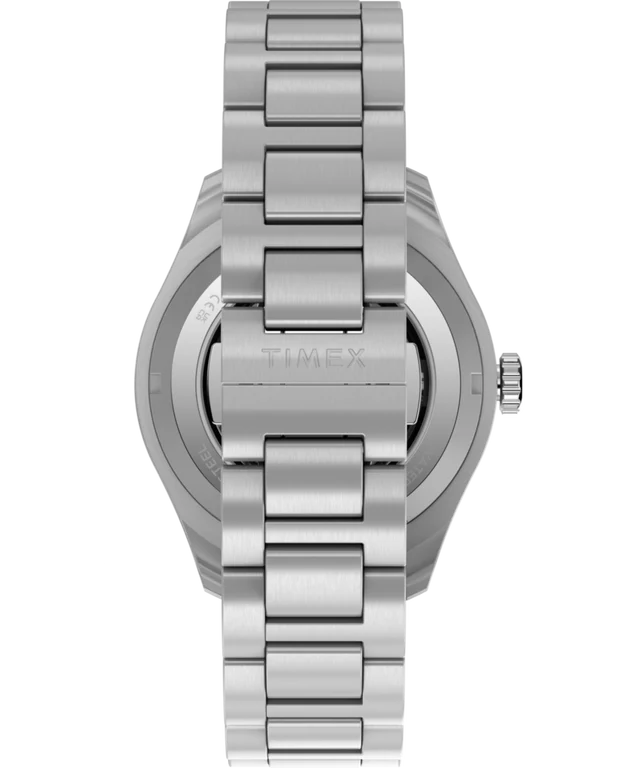 Waterbury Heritage Automatic GMT 41.5mm Stainless Steel Bracelet Watch TW2Y60800