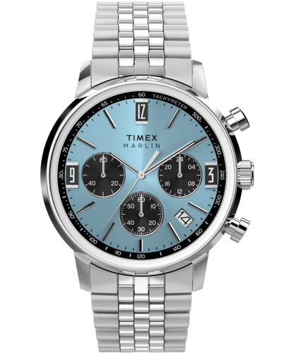 Marlin® Chronograph Tachymeter 40mm Stainless Steel Bracelet Watch TW2Y66500