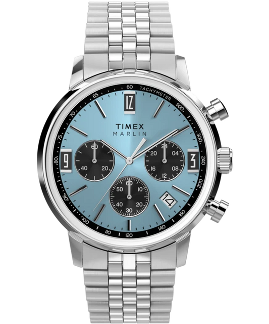 Marlin® Chronograph Tachymeter 40mm Stainless Steel Bracelet Watch TW2Y66500