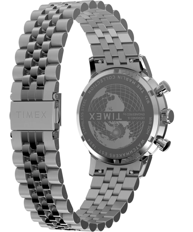 Marlin® Chronograph Tachymeter 40mm Stainless Steel Bracelet Watch TW2Y66500