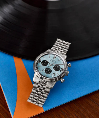 Marlin® Chronograph Tachymeter 40mm Stainless Steel Bracelet Watch TW2Y66500
