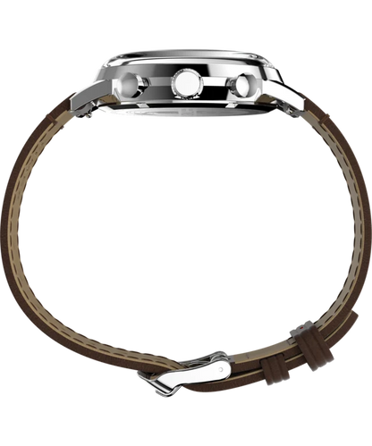 Marlin® Chronograph Tachymeter 40mm Leather Strap Watch TW2Y66600