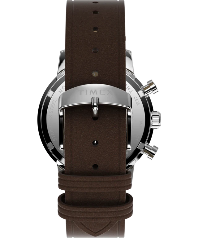 Marlin® Chronograph Tachymeter 40mm Leather Strap Watch TW2Y66600