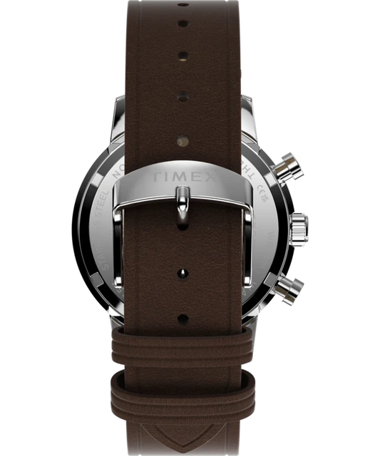 Marlin® Chronograph Tachymeter 40mm Leather Strap Watch TW2Y66600