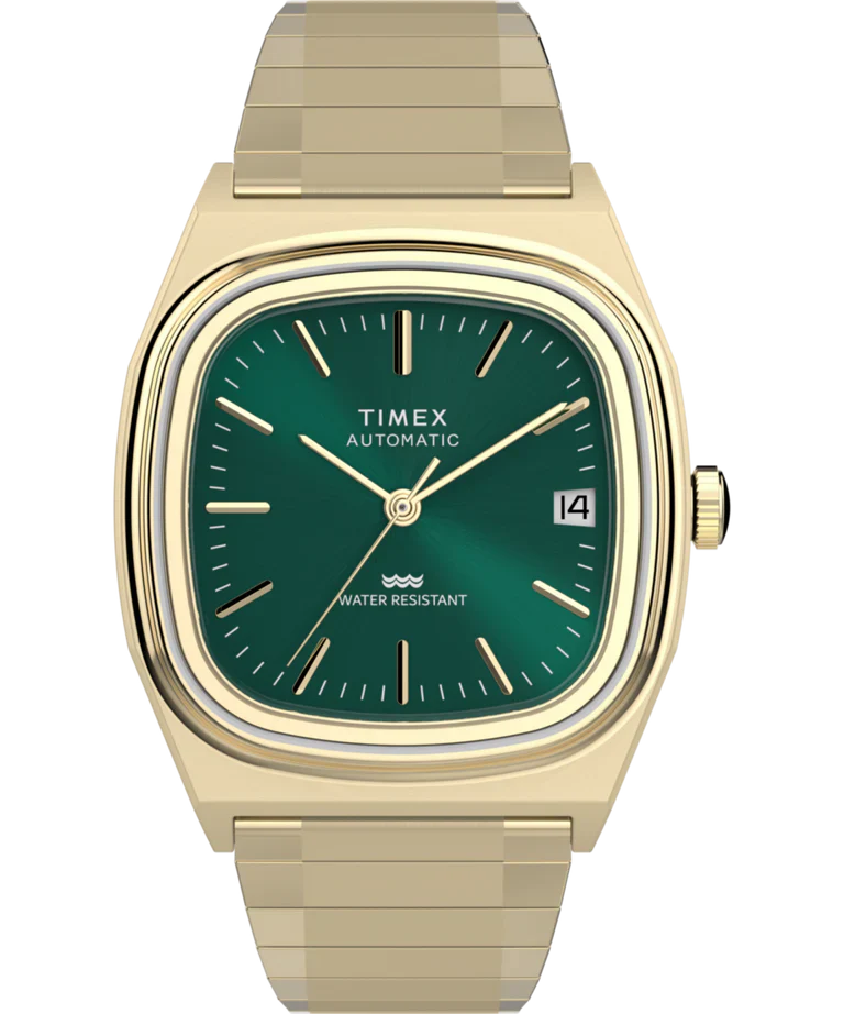 Timex E Line Automatic 34mm Watch TW2Y67700IK