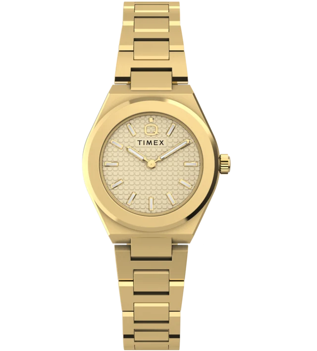 Q Timex® Continental Mini 24mm Stainless Steel Bracelet Watch TW2Y68300