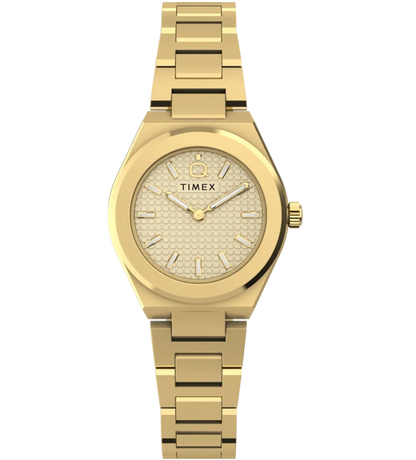 Q Timex® Continental Mini 24mm Stainless Steel Bracelet Watch TW2Y68300