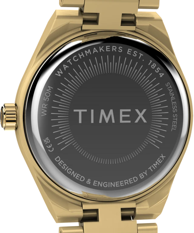 Q Timex® Continental Mini 24mm Stainless Steel Bracelet Watch TW2Y68300