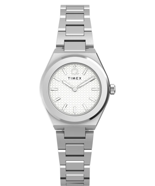 Q Timex® Continental Mini 24mm Stainless Steel Bracelet Watch TW2Y68500