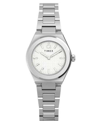 Q Timex® Continental Mini 24mm Stainless Steel Bracelet Watch TW2Y68500