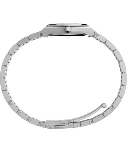 Q Timex® Continental Mini 24mm Stainless Steel Bracelet Watch TW2Y68500