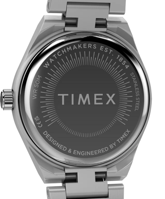 Q Timex® Continental Mini 24mm Stainless Steel Bracelet Watch TW2Y68500