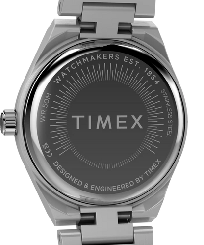 Q Timex® Continental Mini 24mm Stainless Steel Bracelet Watch TW2Y68500