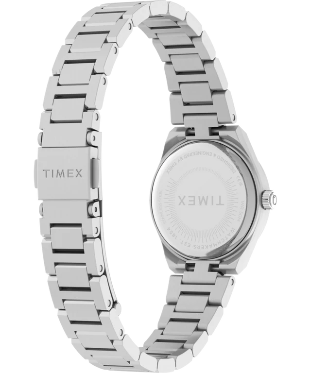 Q Timex® Continental Mini 24mm Stainless Steel Bracelet Watch TW2Y68500