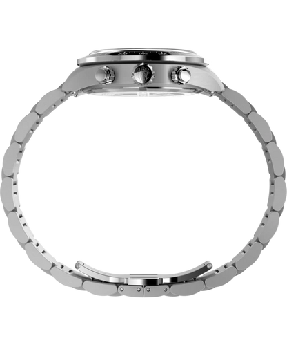 Waterbury Heritage Chronograph 39mm Stainless Steel Bracelet Watch TW2Y70500