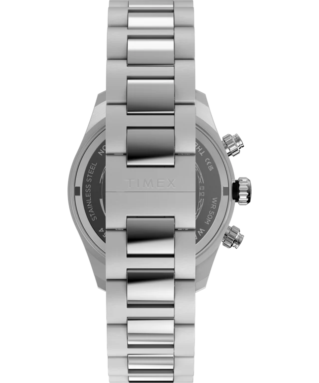 Waterbury Heritage Chronograph 39mm Stainless Steel Bracelet Watch TW2Y70500