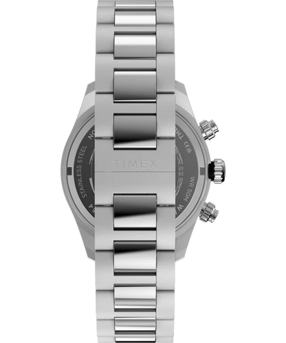 Waterbury Heritage Chronograph 39mm Stainless Steel Bracelet Watch TW2Y70500