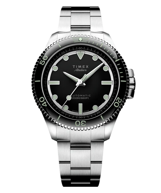 Timex Atelier Marine M1a  41mm Swiss Made Automatic Stainless Steel Bracelet