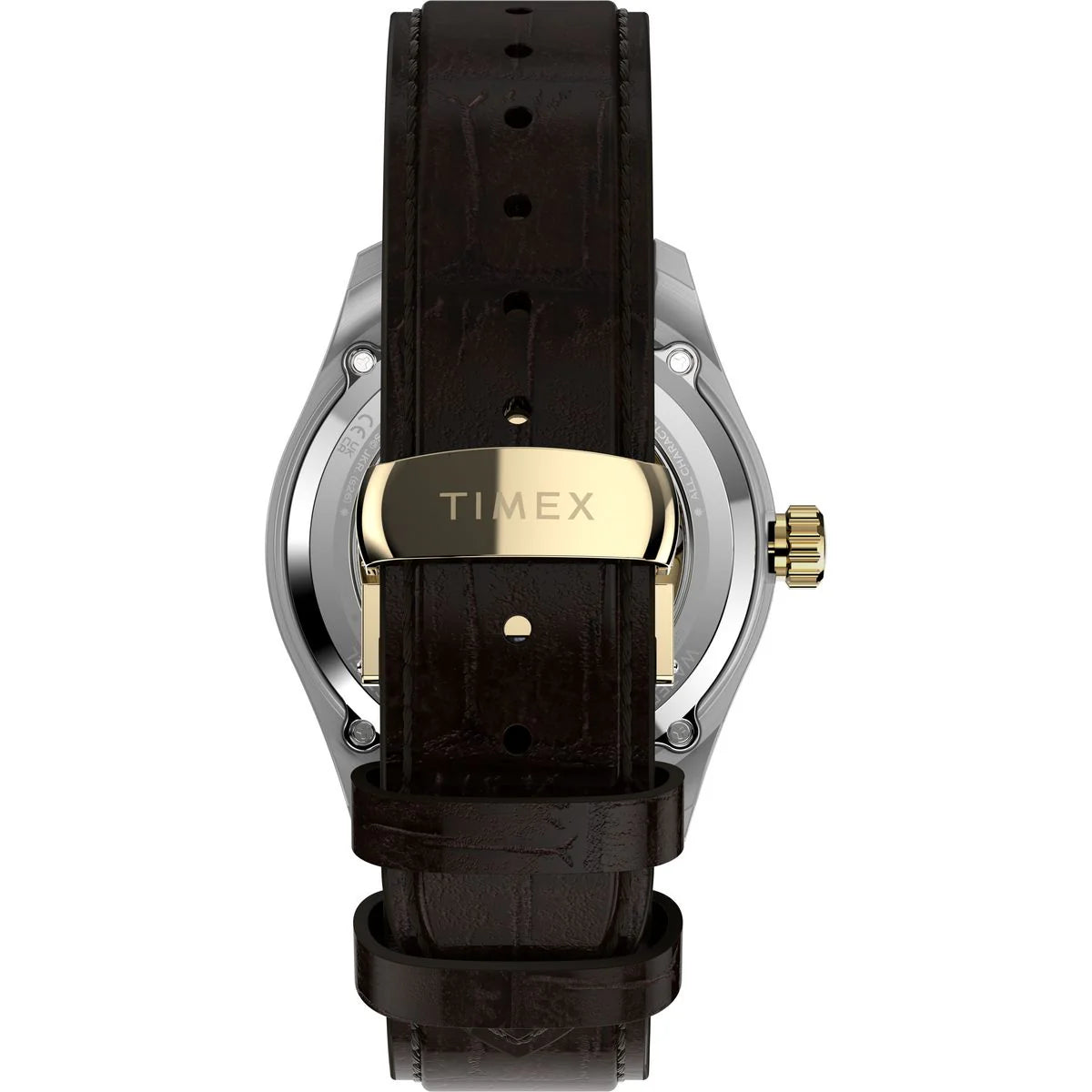 Timex Harry Potter x Timex Waterbury Skeleton Automatic 39mm Leather Strap Watch TW2Y75500X6