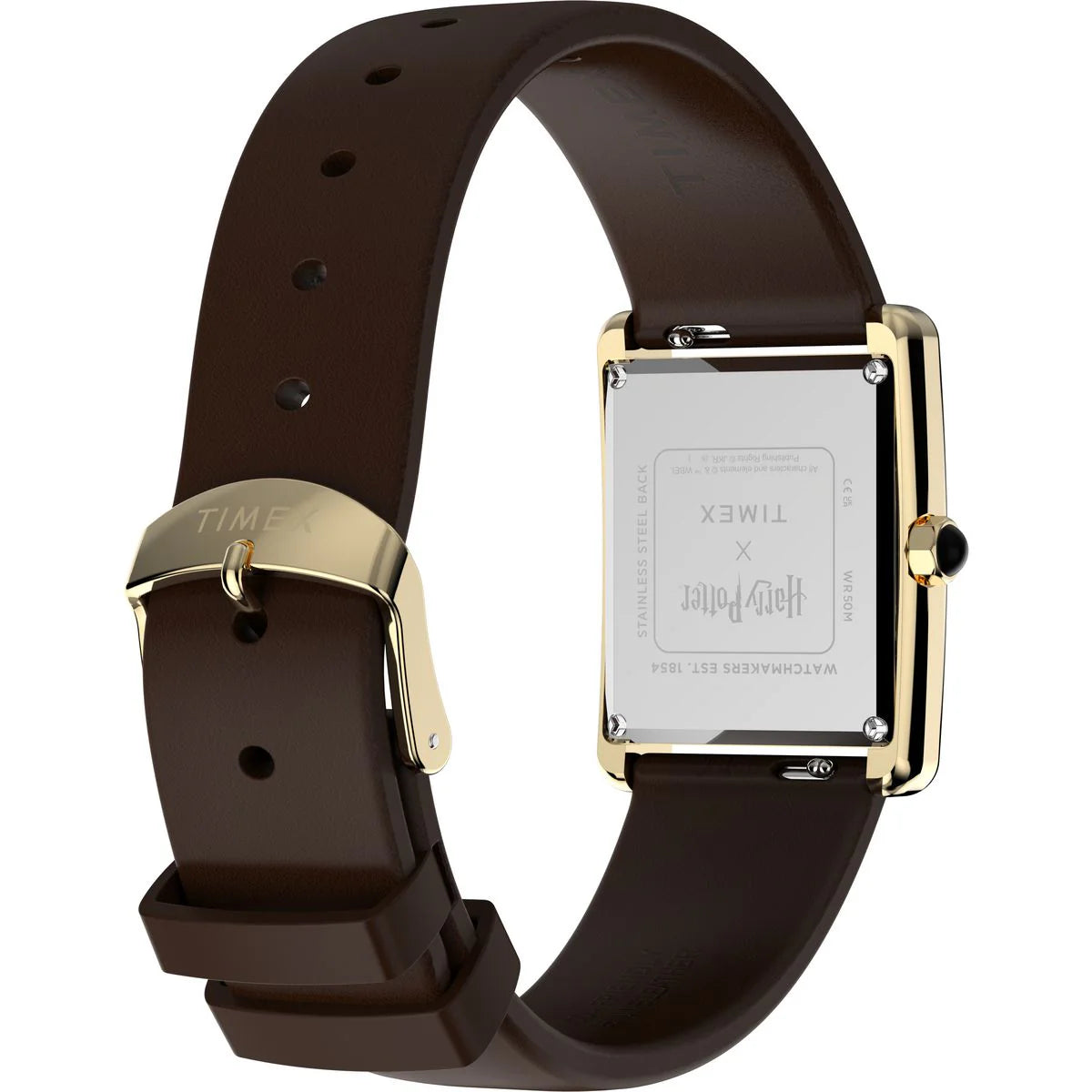 Timex Harry Potter x Timex Hailey Hogwarts 24mm Leather Strap Watch TW2Y75700X6